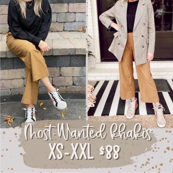 NWT Good Hart Most wanted khakis pants Matilda Jane Womens - Picture 7 of 7